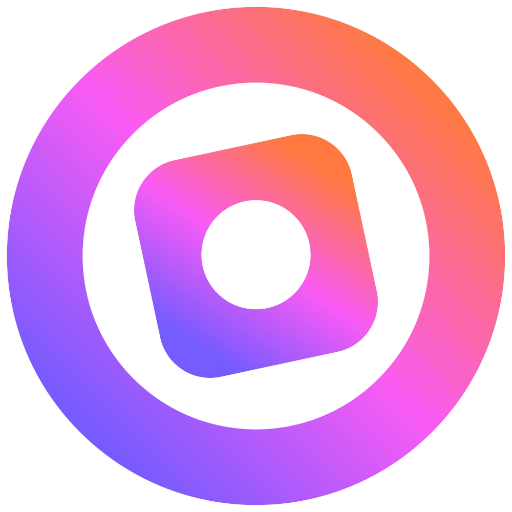 Influexus gradient logo na svijetloj pozadini